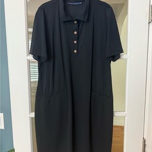 Katherine Way Black Midi Dress